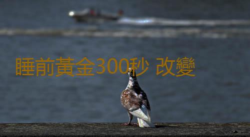 睡前黃金300秒 改變你終生