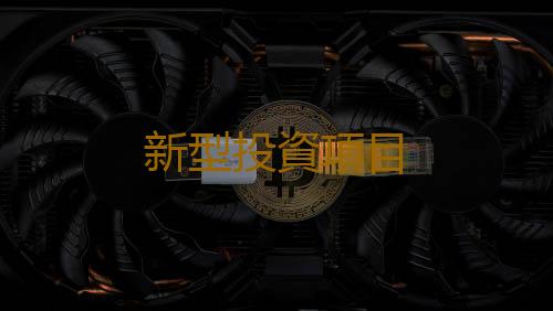 新型投資項目