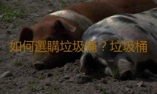 如何選購垃圾桶？垃圾桶使用注意事項