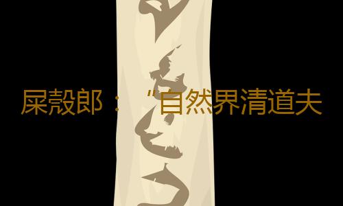 屎殼郎：“自然界清道夫”養成記