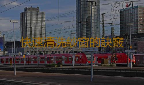 快速清洗紗窗的訣竅